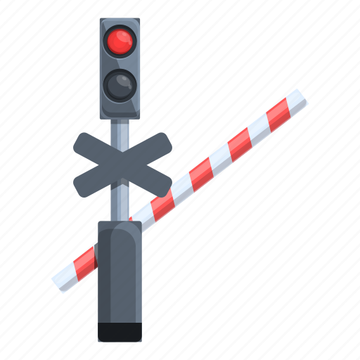 Railroad, barrier, road icon - Download on Iconfinder