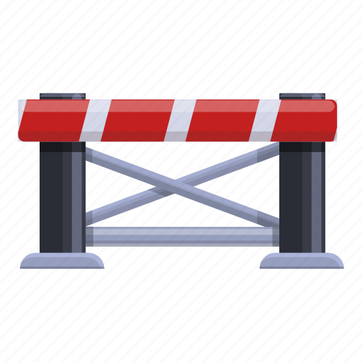 Railroad, barrier, gate, roadblock icon - Download on Iconfinder