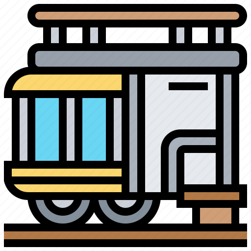 Cable, car, city, railway, transportation icon - Download on Iconfinder
