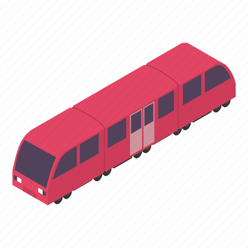 Rapid, train, isometric icon - Download on Iconfinder