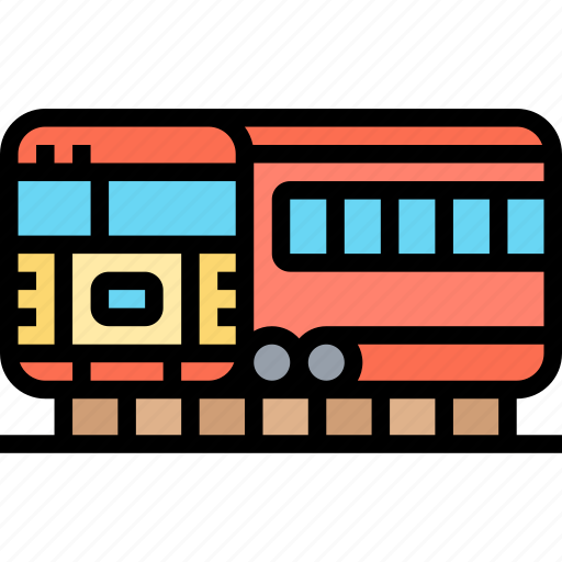 Train, railroad, railway, transit, transport icon - Download on Iconfinder