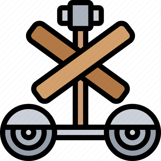 Train, stop, sign, traffic, railroad icon - Download on Iconfinder