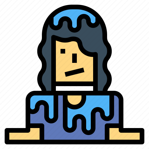 Man, rainy, soggy, wet icon - Download on Iconfinder