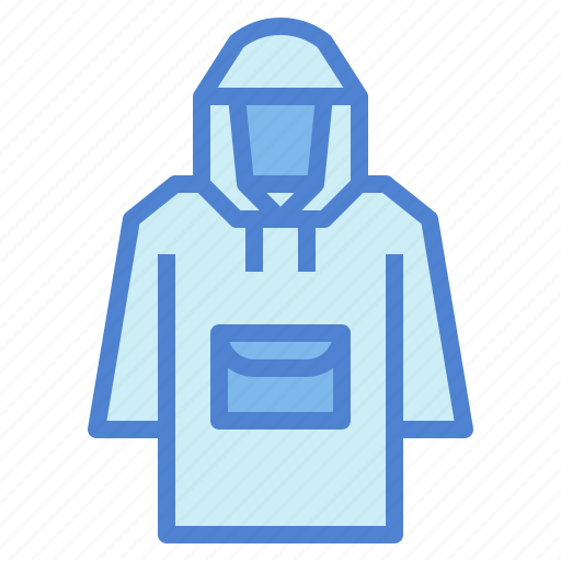 Clothing, coat, raincoat, rainy icon - Download on Iconfinder