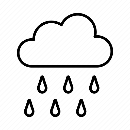 Cloud, rain, raining, rainy, season icon - Download on Iconfinder