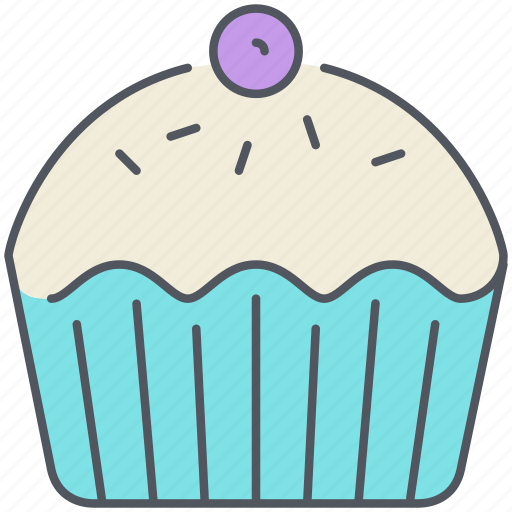 Cupcake, bakery, celebration, dessert, muffin, party, sweet icon - Download on Iconfinder