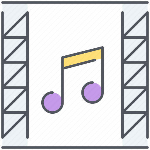 Music, scene, celebration, concert, musical, party, rock icon - Download on Iconfinder