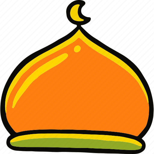 Mosque, dome, islamic, celebration, muslim, mubarak, vector icon - Download on Iconfinder