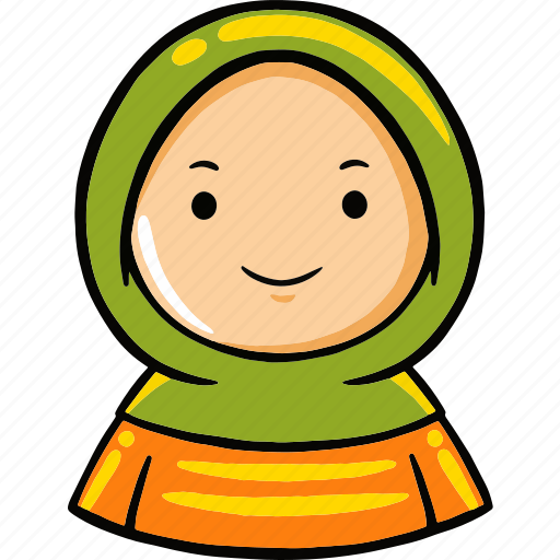 Muslim, woman, islamic, celebration, mubarak, vector, ramadan icon - Download on Iconfinder