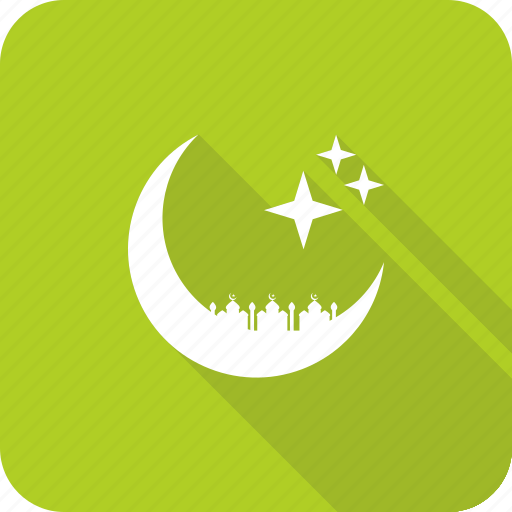 Crescent, islam, mosque, prayer, ramadan, ramzan, stars icon - Download on Iconfinder