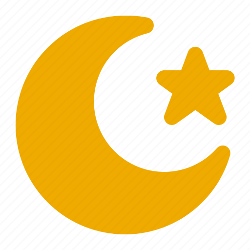 Islam, muslim, ramadan, religion, shape, star and crescent icon - Download on Iconfinder