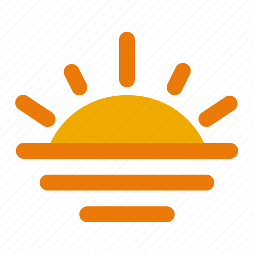 Fasting, islam, ramadan, sun, sunset, time icon - Download on Iconfinder