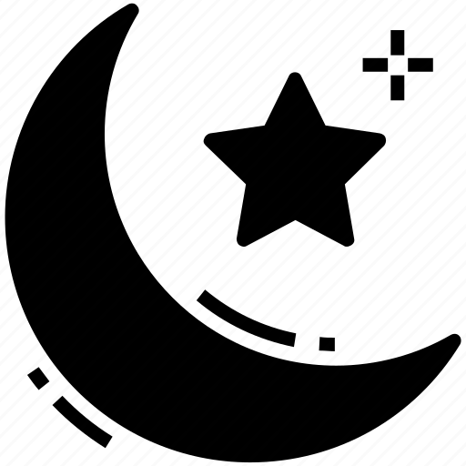 Crescent, eid moon, moon, nighttime, ramadan moon icon - Download on Iconfinder