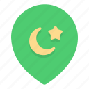 location, mosque, ramadan, muslim, mosques, navigation, marker