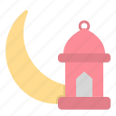 ramadan, crescent, moon, lantern, mosque, arabic, muslim