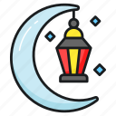 decoration, moon, lantern, ornament, celebration, ramadan, eid al fitr