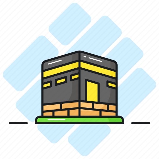 Kaaba, qibla, holy, place, mecca, religious, building icon - Download on Iconfinder