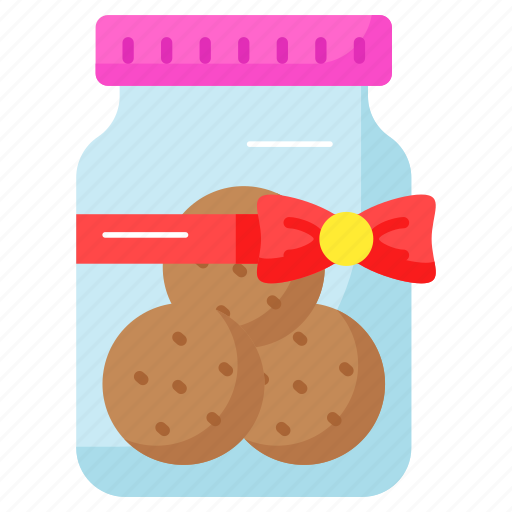 Cookies, biscuits, jar, sweets, edible, container, cracker icon - Download on Iconfinder