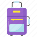 luggage, bag, suitcase, baggage, satchel, attache, portfolio