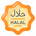 halal, label, tag, food, arabic, muslim, islamic