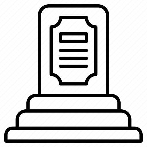 Grave, graveyard, cemetery, tombstone, gravestone, funeral, cultures icon - Download on Iconfinder