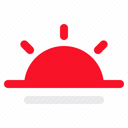 Sun, fasting, ramadan, sunset, weather icon - Download on Iconfinder