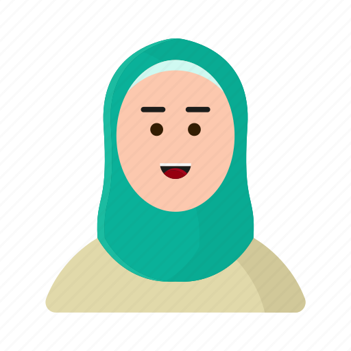 Eid, islam, islamic, muslim, ramadan, set, woman islamic icon - Download on Iconfinder