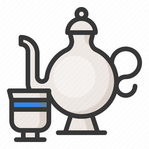 Abrahamic, cup, islam, ramadan, religion, tea pot icon - Download on Iconfinder