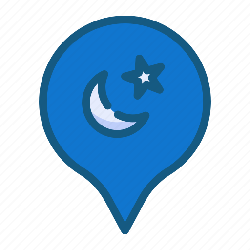 Lantern, location, meal, ramadan icon - Download on Iconfinder