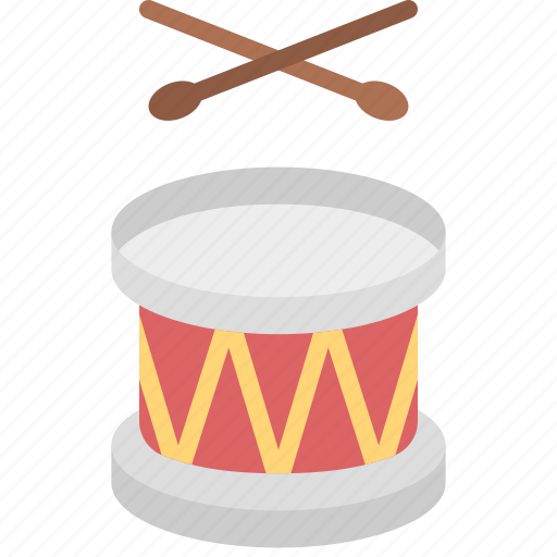 Drums, musical, instrument, festivities icon - Download on Iconfinder