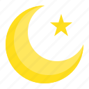 abrahamic, islam, moon, muslim moon, ramadan, religion, star