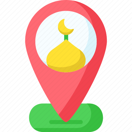 Location, mosque, marker, navigation, venue, prayer, ramadan icon - Download on Iconfinder