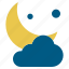 cloud, cresent, moon, new, ramadan 