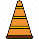 traffic, cone, transportation, sign