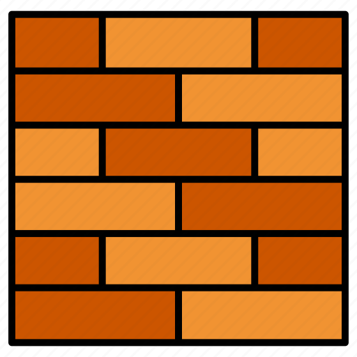 Brick, wall, construction, architecture icon - Download on Iconfinder