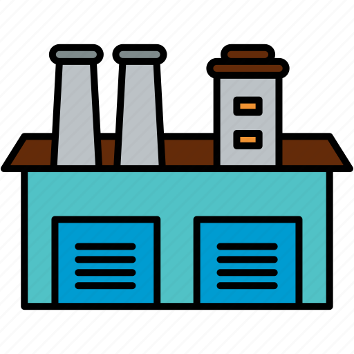 Factory, manufacturing, building, construction icon - Download on Iconfinder
