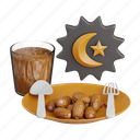 iftar, food, fasting, dates, muslim, islam, religion, ramadan