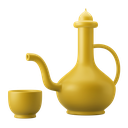 teapot, iftar, arabian, drink, ramadan 