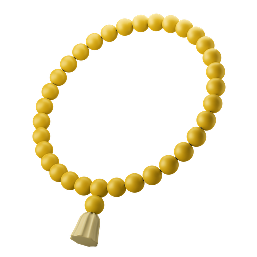 Tasbih, dhikr, prayer, misbaha, beads 3D illustration - Free download
