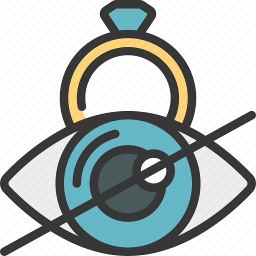 Mheibes, hidden, ring, hide, game, eye icon - Download on Iconfinder