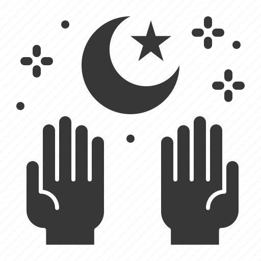 Abrahamic, hand, islam, muslim, ramadan, religion, salat icon - Download on Iconfinder
