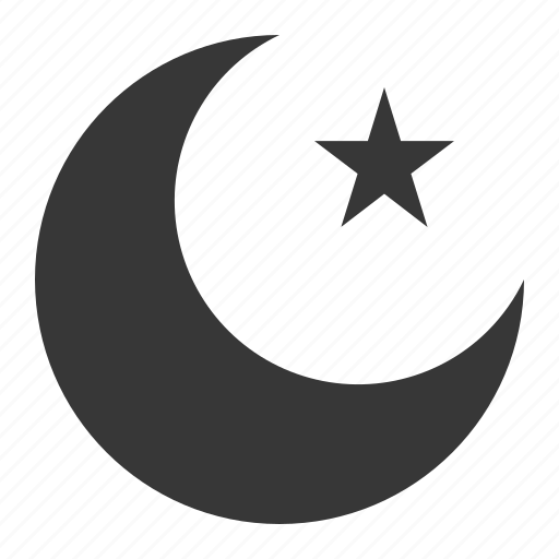 Abrahamic, islam, moon, muslim moon, ramadan, religion, star icon - Download on Iconfinder