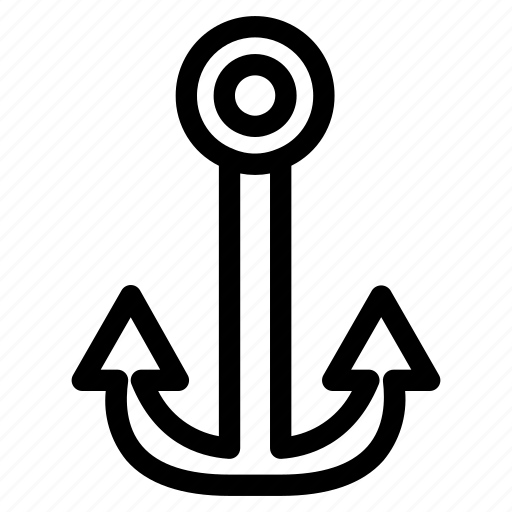Anchor, boat, ocean, sea, ship, transport icon - Download on Iconfinder