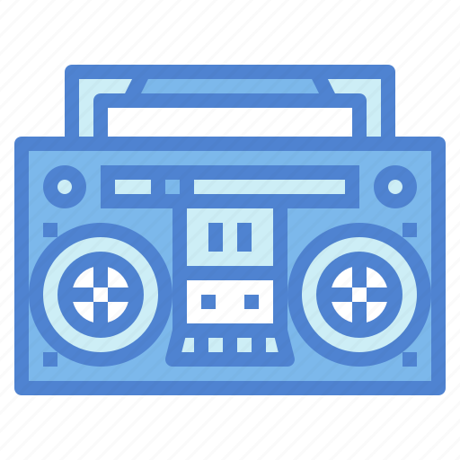 Boombox, music, radio, sound icon - Download on Iconfinder