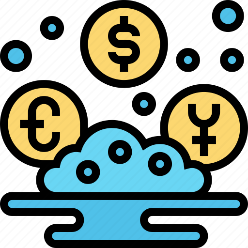 Currency, bubble, economic, price, financial icon - Download on Iconfinder