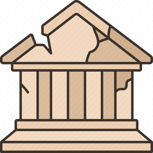 Bank, economic, recession, bankruptcy, investment icon - Download on Iconfinder
