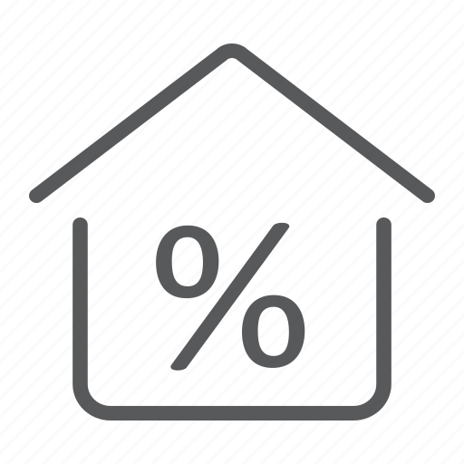 Business, estate, home, interest, percent, real, sale icon - Download on Iconfinder