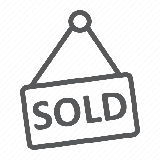 Business, estate, home, real, sold icon - Download on Iconfinder