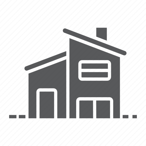 Architecture, estate, home, house, real, storey, two icon - Download on Iconfinder
