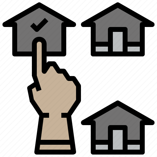 Buildings, construction, home, house, property, real, select icon - Download on Iconfinder